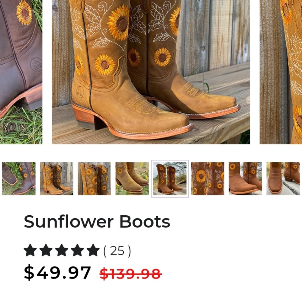 Boots sunflower 🌻
